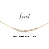 Morse Code Necklace | Loved