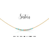 Morse Code Necklace | Sisters