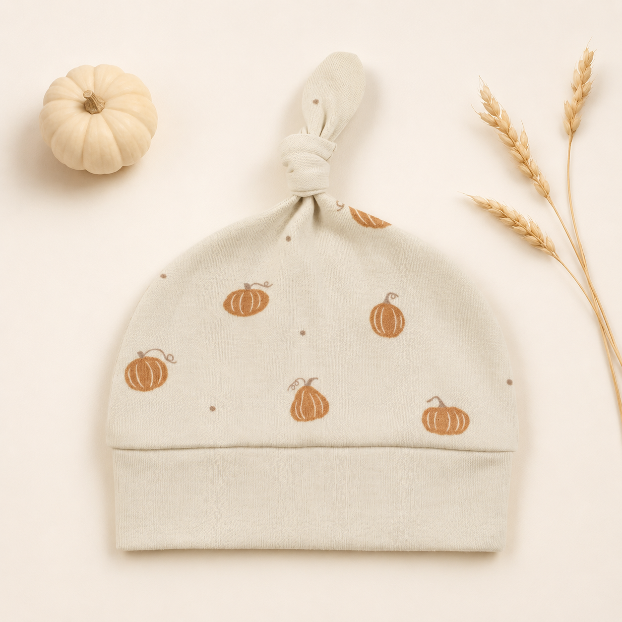 Organic Knotted Hat | Harvest
