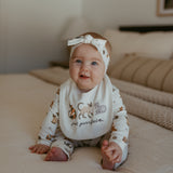 Organic 2-Layer Reversible Bib | Cats + Dogs
