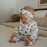 Organic 2-Layer Reversible Bib | Cats + Dogs