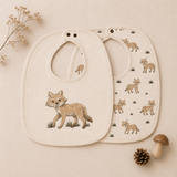 Organic 2-Layer Reversible Bib | Little Wilds