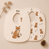 Organic 2-Layer Reversible Bib | Little Wilds