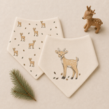 Organic Bandana Bib | Little Wilds | Pack of 2