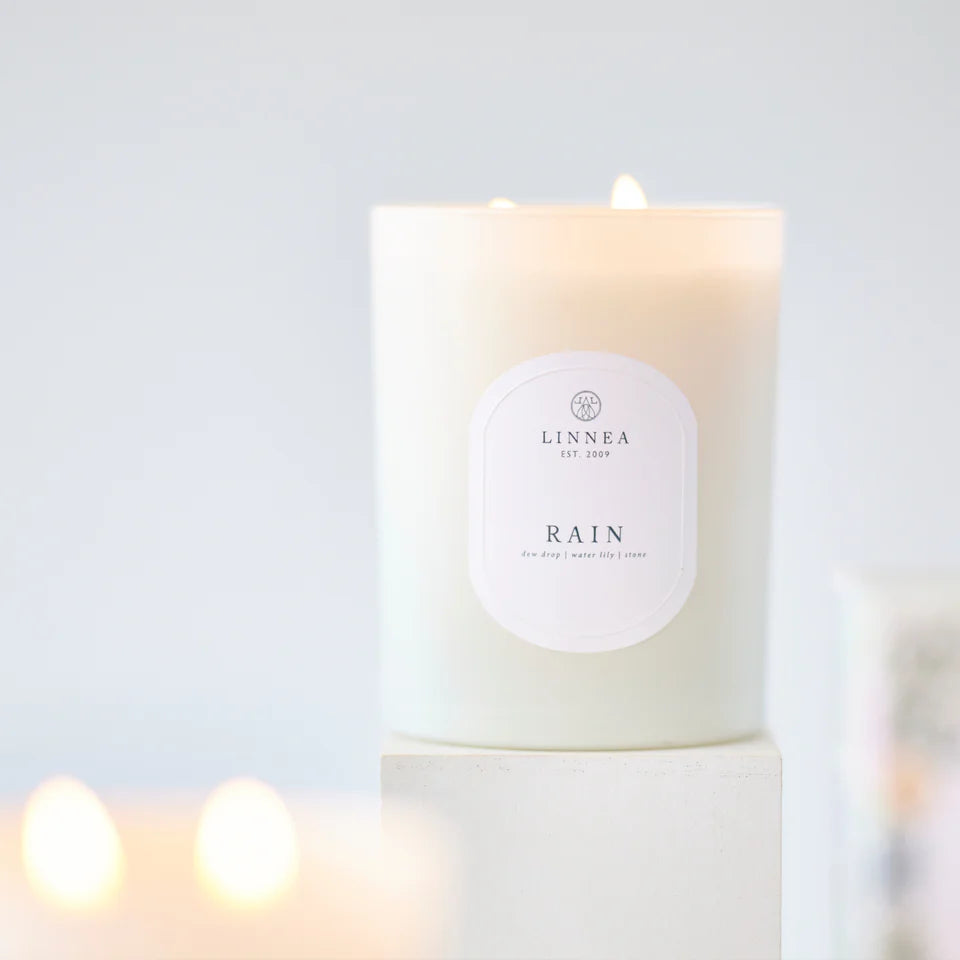 Rain | Linnea Spring | Two Wick Candle