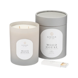 Wood House | Two Wick Candle