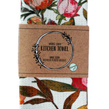 Red Roses | Two Sided Waffle Weave Microfiber Towels
