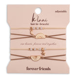 Forever Friends | Hair + Wrist Bands