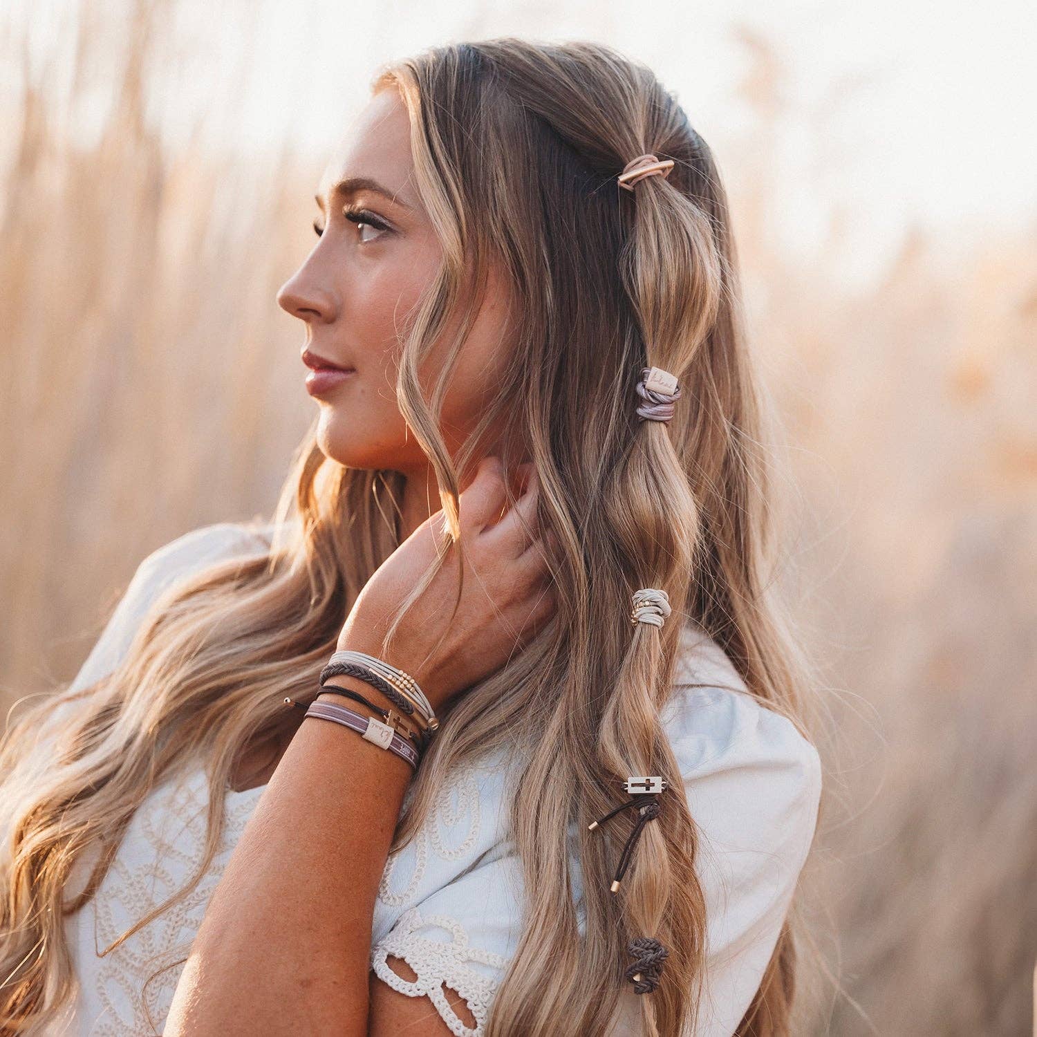 Faith | Hair + Wrist Bands