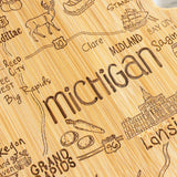 Michigan Shaped Serving and Cutting Board