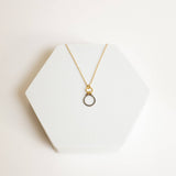 How Sweet It Is Stainless Steel + Gold Plated Necklace
