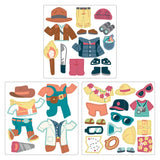 Dino/Dog Travel Tin Magnetic Dress-Up