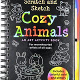 Cozy Animals Scratch & Sketch