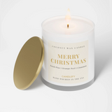 Merry Christmas | Natural Coconut Wax Candle