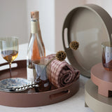 Iridescent Stemmed Wine Glass | Amber + Green