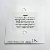 Shine Salvaged Copper + Steel Adjustable Necklace