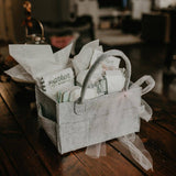 Gray Diaper Caddy