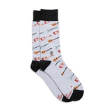 Socks that Support Music | Gray Guitars