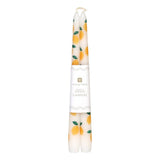 Lemon Taper Dinner Candles | 2 Pack