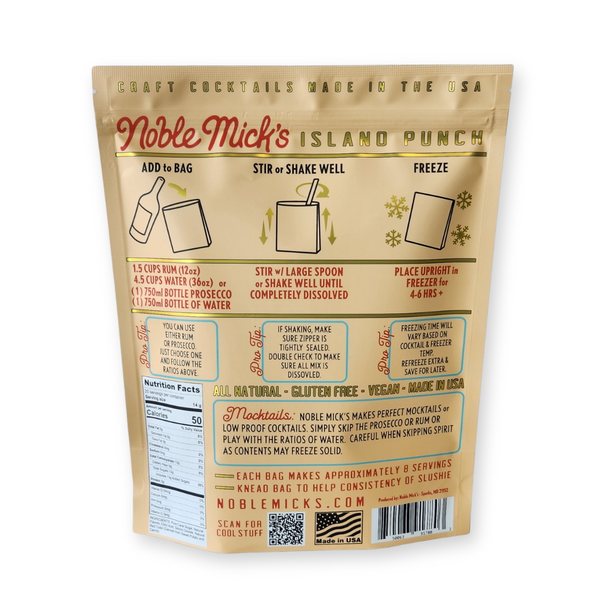 Island Punch Frozen Cocktail