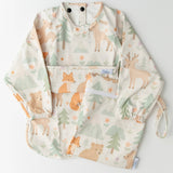 The Grayson Long Sleeve Bib | Woodland Blooms