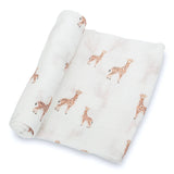 Stand Tall Muslin Swaddle Blanket
