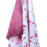 Blush Watercolor Cone Flowers | Two Sided Waffle Weave Microfiber Towels