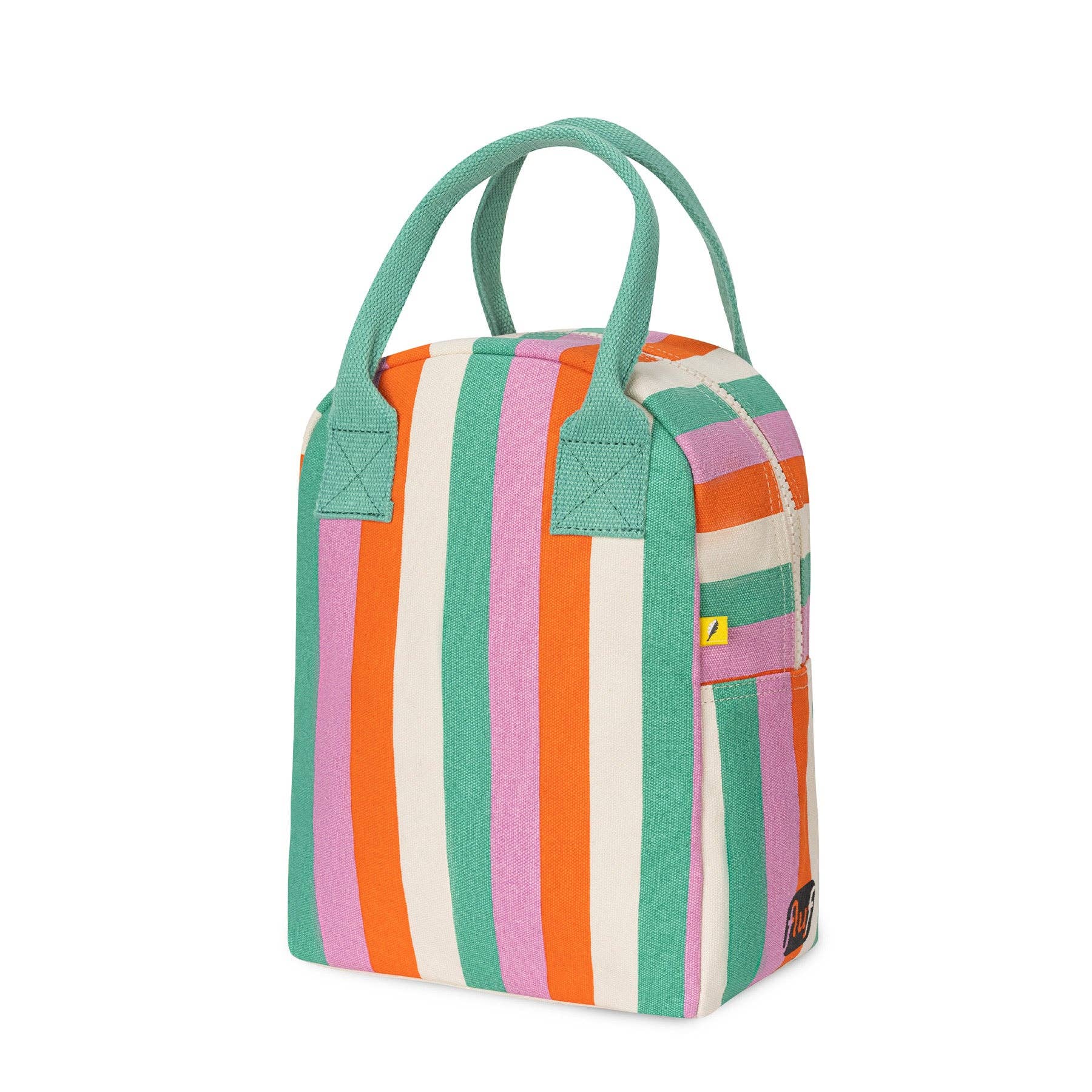 Three Stripe | Zipper Lunch Bag