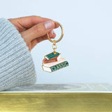 Book Lover Keychain  | Classic