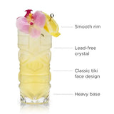 Crystal Tiki Glasses | Set of 2