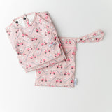 The Grayson Long Sleeve Bib | Golf | Pink