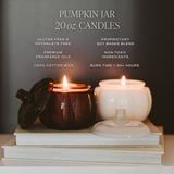 Warm and Cozy Soy Candle | 20oz Pumpkin Jar