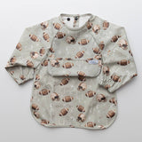 The Grayson Long Sleeve Bib | Touchdown | Sage
