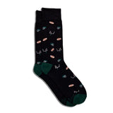 Socks that Support Youth Sports | Black Footballs