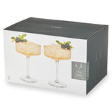 Meridian Coupe Glasses | Set of 2