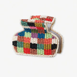 Gia Petite Multi-Color Checked Claw | Multi-Check