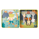 Dino/Dog Travel Tin Magnetic Dress-Up