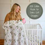 Golf a Round Muslin Swaddle Blanket