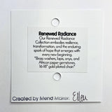Renewed Radiance Gemstone + Brass Necklace