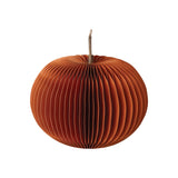 Recycled Paper Folding Honeycomb Pumpkin | 5 inch
