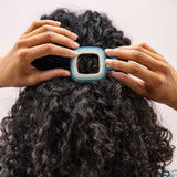 Charlotte Ombre Flat Hair Clip | Blue