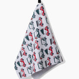 Holiday Golf Tea Towel