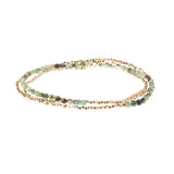 African Turquoise Delicate Stone Bracelet/Necklace