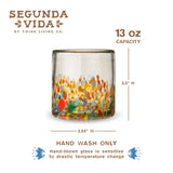 Artistico Recycled Glass Tumblers | Set of 2