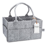 Gray Diaper Caddy