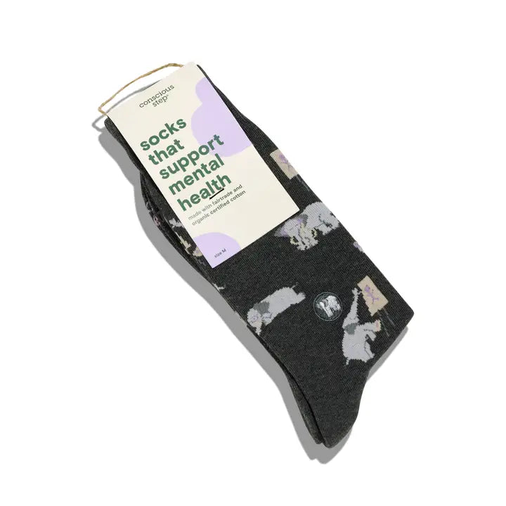 Socks that Support Mental Health | Gray Elephants