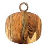 Acacia Wood Charcuterie and Cutting Board with Handle