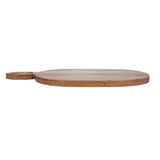 Acacia Wood Charcuterie and Cutting Board with Handle