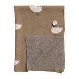 Ducklings Cotton Knit Baby Blanket