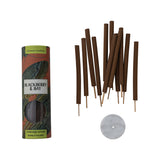 Blackberry + Bay Scented Incense Sticks with Marble Incense Holder